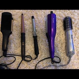Lot of 5 hair styling tools!